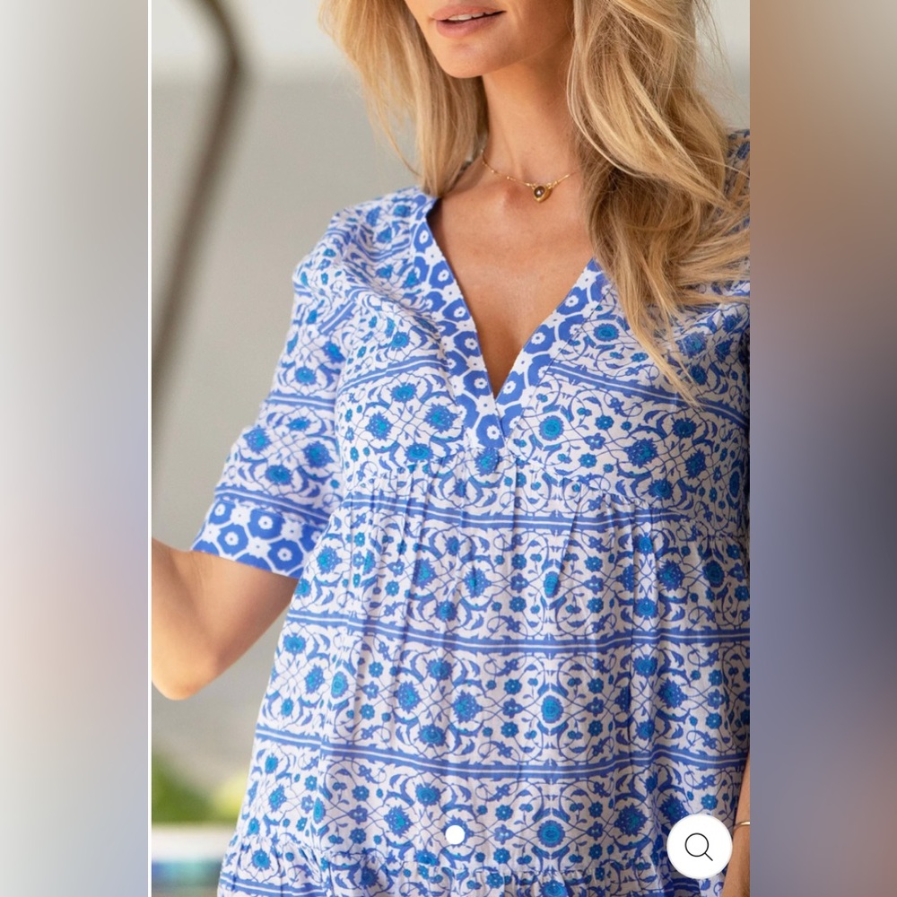 Aspiga Santorini Mini Dress; Size XS - Picture 3 of 10